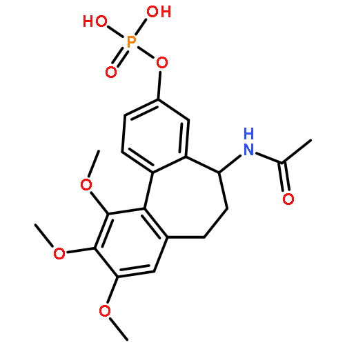 (5s)-5-acetamido-9,10,11-trimethoxy-6,7-dihydro-5h-dibenzo[a,c][7 ]annulen-3-yl Dihydrogen Phosphate