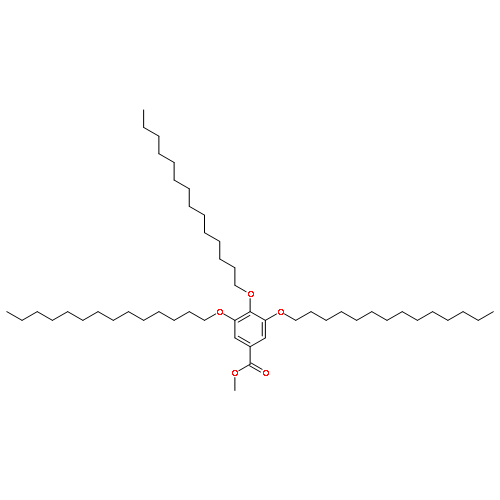 Benzoic acid, 3,4,5-tris(tetradecyloxy)-, methyl ester