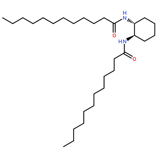 Dodecanamide, N,N'-(1R,2R)-1,2-cyclohexanediylbis-, rel-