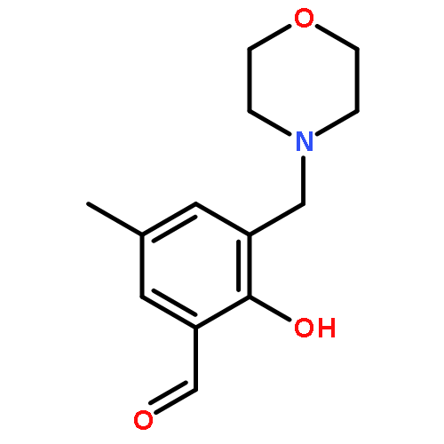 2-HYDROXY-5-METHYL-3-(MORPHOLIN-4-YLMETHYL)BENZALDEHYDE 