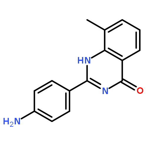 4(1H)-QUINAZOLINONE, 2-(4-AMINOPHENYL)-8-METHYL-