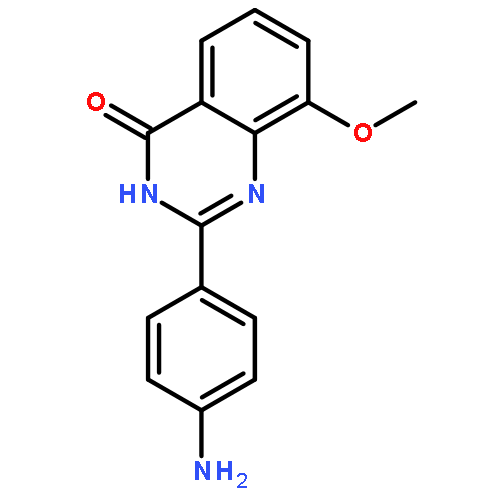 4(3H)-Quinazolinone,2-(4-aminophenyl)-8-methoxy-