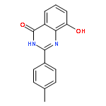 4(3H)-Quinazolinone,8-hydroxy-2-(4-methylphenyl)-