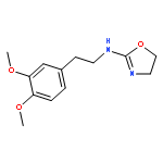 2-Oxazolamine, N-[2-(3,4-dimethoxyphenyl)ethyl]-4,5-dihydro-