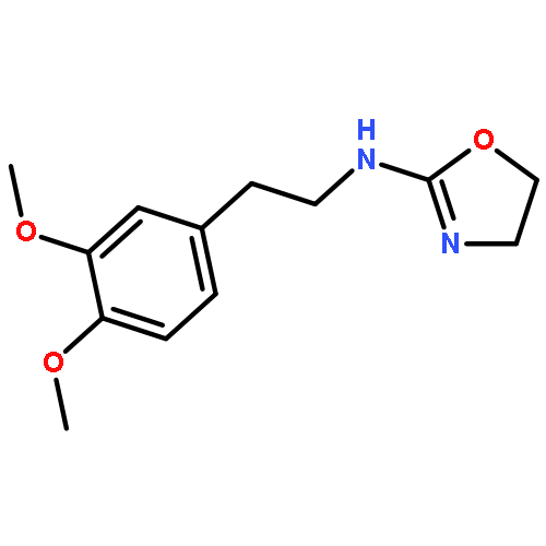 2-Oxazolamine, N-[2-(3,4-dimethoxyphenyl)ethyl]-4,5-dihydro-