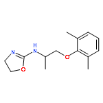 2-Oxazolamine, N-[2-(2,6-dimethylphenoxy)-1-methylethyl]-4,5-dihydro-