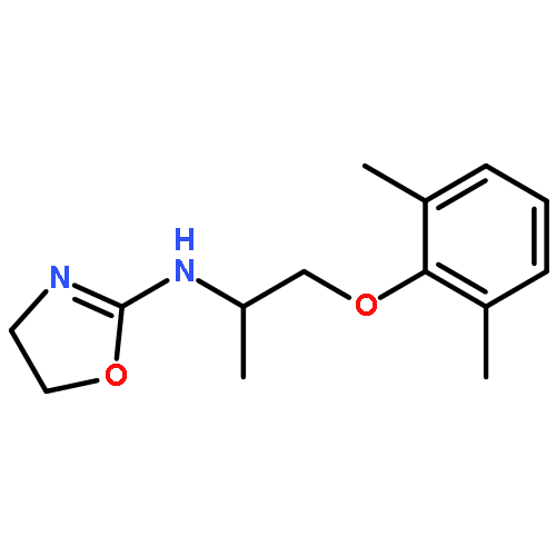 2-Oxazolamine, N-[2-(2,6-dimethylphenoxy)-1-methylethyl]-4,5-dihydro-