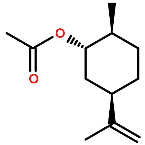 Cyclohexanol, 2-methyl-5-(1-methylethenyl)-, acetate, (1R,2R,5S)-rel-