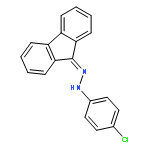 9H-Fluoren-9-one, (4-chlorophenyl)hydrazone