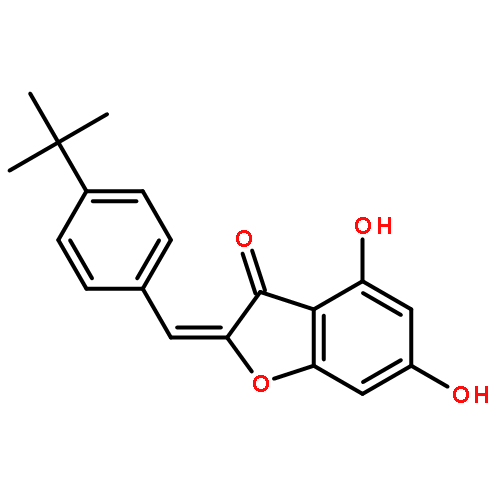 3(2H)-Benzofuranone,2-[[4-(1,1-dimethylethyl)phenyl]methylene]-4,6-dihydroxy-, (2Z)-