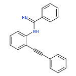 Benzenamine, N-(phenylcarbonimidoyl)-2-(phenylethynyl)-