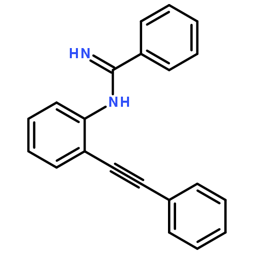 Benzenamine, N-(phenylcarbonimidoyl)-2-(phenylethynyl)-