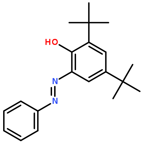 Phenol, 2,4-bis(1,1-dimethylethyl)-6-(phenylazo)-