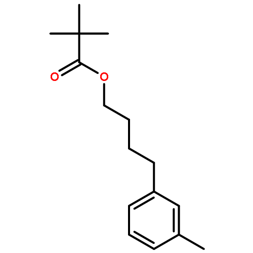 Propanoic acid, 2,2-dimethyl-, 4-(3-methylphenyl)butyl ester