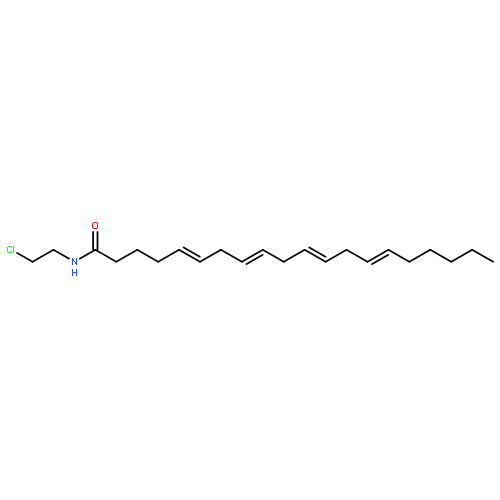 5,8,11,14-Eicosatetraenamide,N-(2-chloroethyl)-, (5Z,8Z,11Z,14Z)-