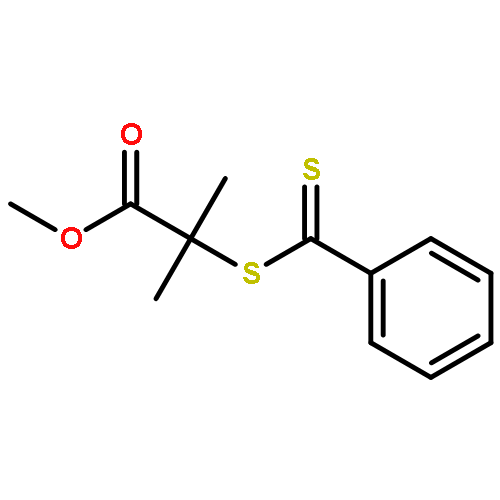 PROPANOIC ACID, 2-METHYL-2-[(PHENYLTHIOXOMETHYL)THIO]-, METHYL ESTER