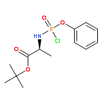 L-Alanine, N-(chlorophenoxyphosphinyl)-, 1,1-dimethylethyl ester