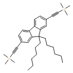 Silane, [(9,9-dihexyl-9H-fluorene-2,7-diyl)di-2,1-ethynediyl]bis[trimethyl-