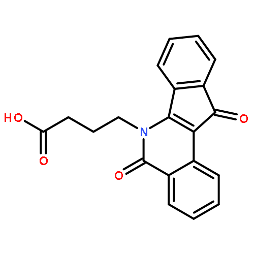 4-(5,11-DIOXOINDENO[1,2-C]ISOQUINOLIN-6-YL)BUTANOIC ACID 