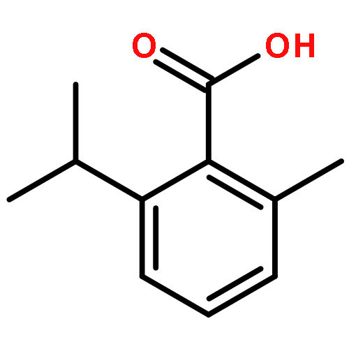 Benzoic acid, 2-methyl-6-(1-methylethyl)-