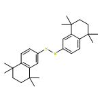 Disulfide, bis(5,6,7,8-tetrahydro-5,5,8,8-tetramethyl-2-naphthalenyl)