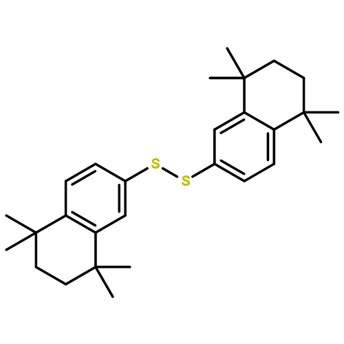 Disulfide, bis(5,6,7,8-tetrahydro-5,5,8,8-tetramethyl-2-naphthalenyl)