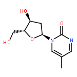 2(1H)-Pyrimidinone,1-(2-deoxy-b-D-erythro-pentofuranosyl)-5-methyl-