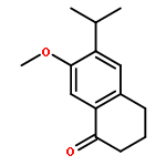 1(2H)-Naphthalenone,3,4-dihydro-7-methoxy-6-(1-methylethyl)-