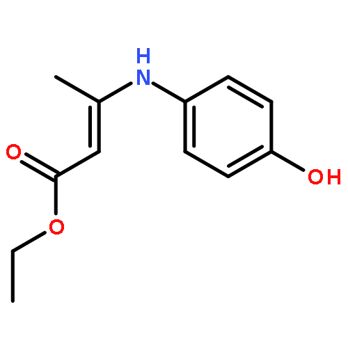 2-Butenoic acid, 3-[(4-hydroxyphenyl)amino]-, ethyl ester