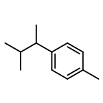 Benzene, 1-(1,2-dimethylpropyl)-4-methyl-