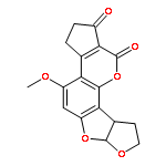 Cyclopenta[c]furo[3',2':4,5]furo[2,3-h][1]benzopyran-1,11-dione,2,3,6a,8,9,9a-hexahydro-4-methoxy-