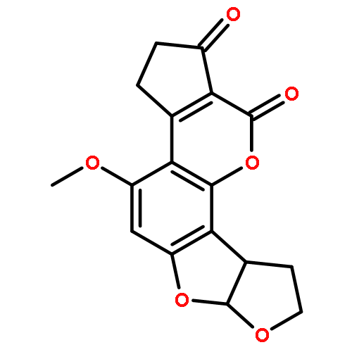 Cyclopenta[c]furo[3',2':4,5]furo[2,3-h][1]benzopyran-1,11-dione,2,3,6a,8,9,9a-hexahydro-4-methoxy-