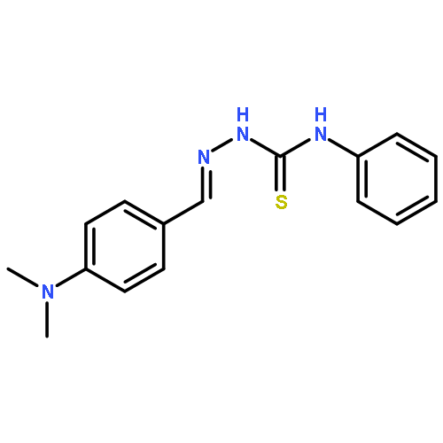 2-[4-(dimethylamino)benzylidene]-N-phenylhydrazinecarbothioamide