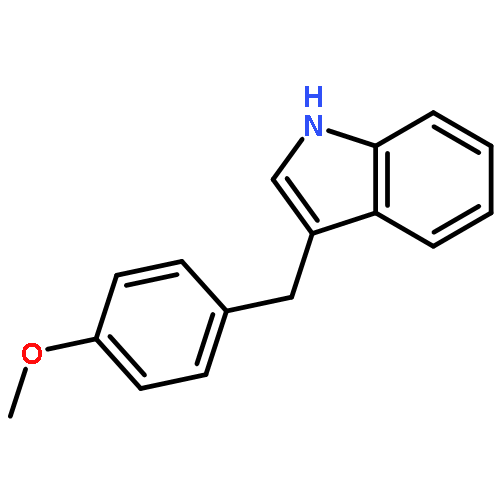 3-[(4-METHOXYPHENYL)METHYL]-1H-INDOLE 