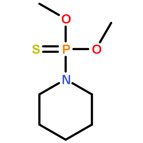 PHOSPHONOTHIOIC ACID, 1-PIPERIDINYL-, O,O-DIMETHYL ESTER