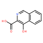 3-Isoquinolinecarboxylic acid, 4-hydroxy-