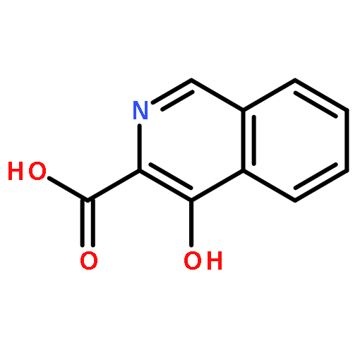 3-Isoquinolinecarboxylic acid, 4-hydroxy-