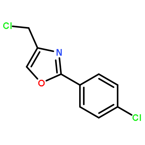 Oxazole,4-(chloromethyl)-2-(4-chlorophenyl)-