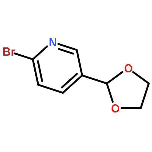 Pyridine, 2-bromo-5-(1,3-dioxolan-2-yl)-