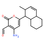 2H-Pyran-3-carboxaldehyde,4-amino-6-[(1R,2S,4aR,8aR)-1,2,4a,5,6,7,8,8a-octahydro-2-methyl-1-naphthalenyl]-2-oxo-