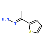 Ethanone, 1-(2-thienyl)-, hydrazone