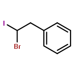 Benzene, (2-bromo-2-iodoethyl)-