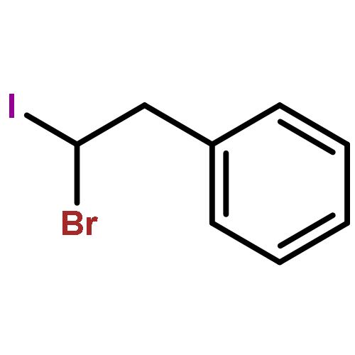 Benzene, (2-bromo-2-iodoethyl)-