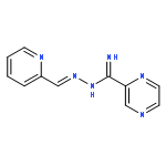 Pyrazinecarboximidic acid, (2-pyridinylmethylene)hydrazide