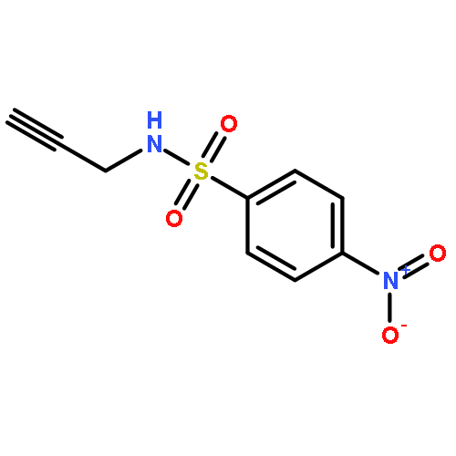 Benzenesulfonamide, 4-nitro-N-2-propynyl-