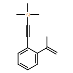 Silane, trimethyl[[2-(1-methylethenyl)phenyl]ethynyl]-