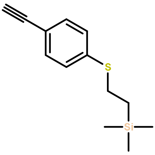 Silane, [2-[(4-ethynylphenyl)thio]ethyl]trimethyl-