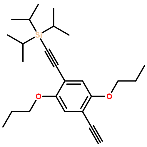 Silane, [(4-ethynyl-2,5-dipropoxyphenyl)ethynyl]tris(1-methylethyl)-