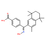 (Z)-4-[(Hydroxyimino)(3,5,5,8,8-pentamethyl-5,6,7,8-tetrahydronaphthalen-2-yl)methyl]benzoic acid