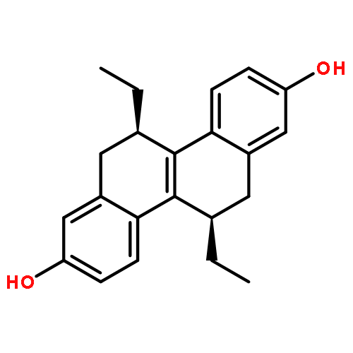 2,8-Chrysenediol,5,11-diethyl-5,6,11,12-tetrahydro-, (5R,11R)-